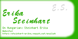 erika steinhart business card